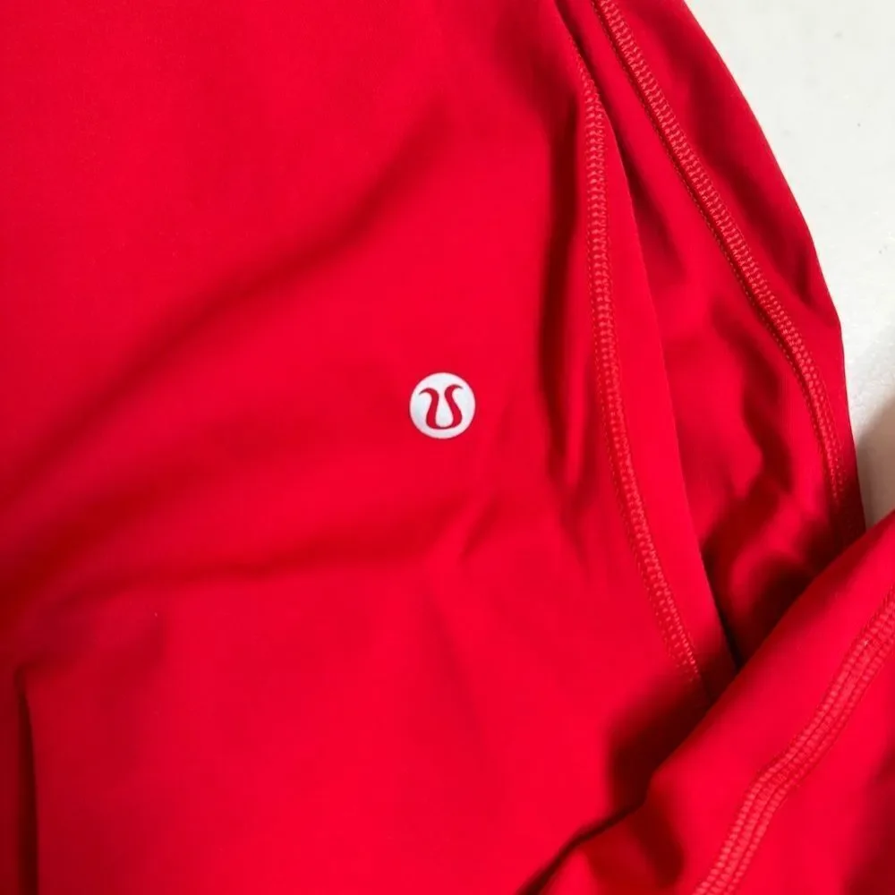NWOT Lululemon Women’s Plus Base Pace High Rise  Red 25” Leggings - Size 20